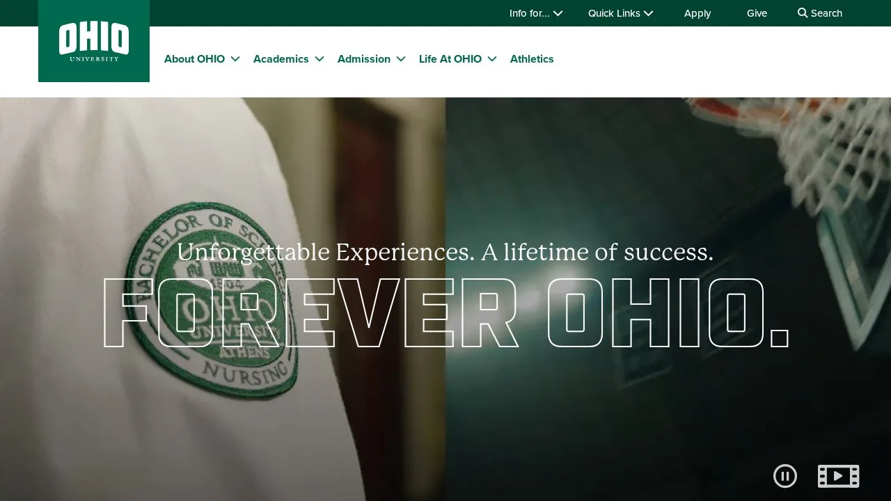 Ohio University campus