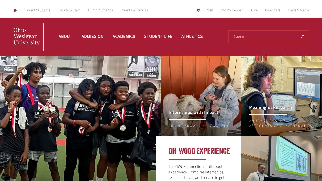 Ohio Wesleyan University campus