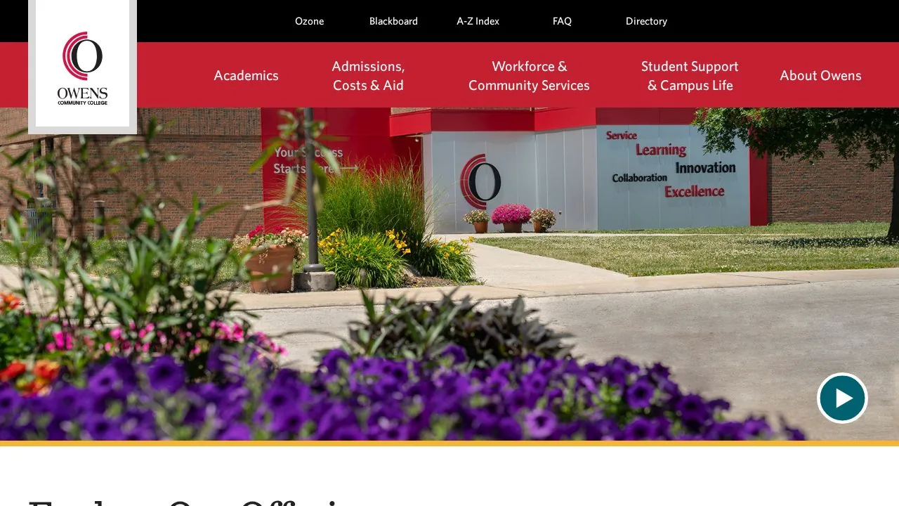 Owens Community College campus