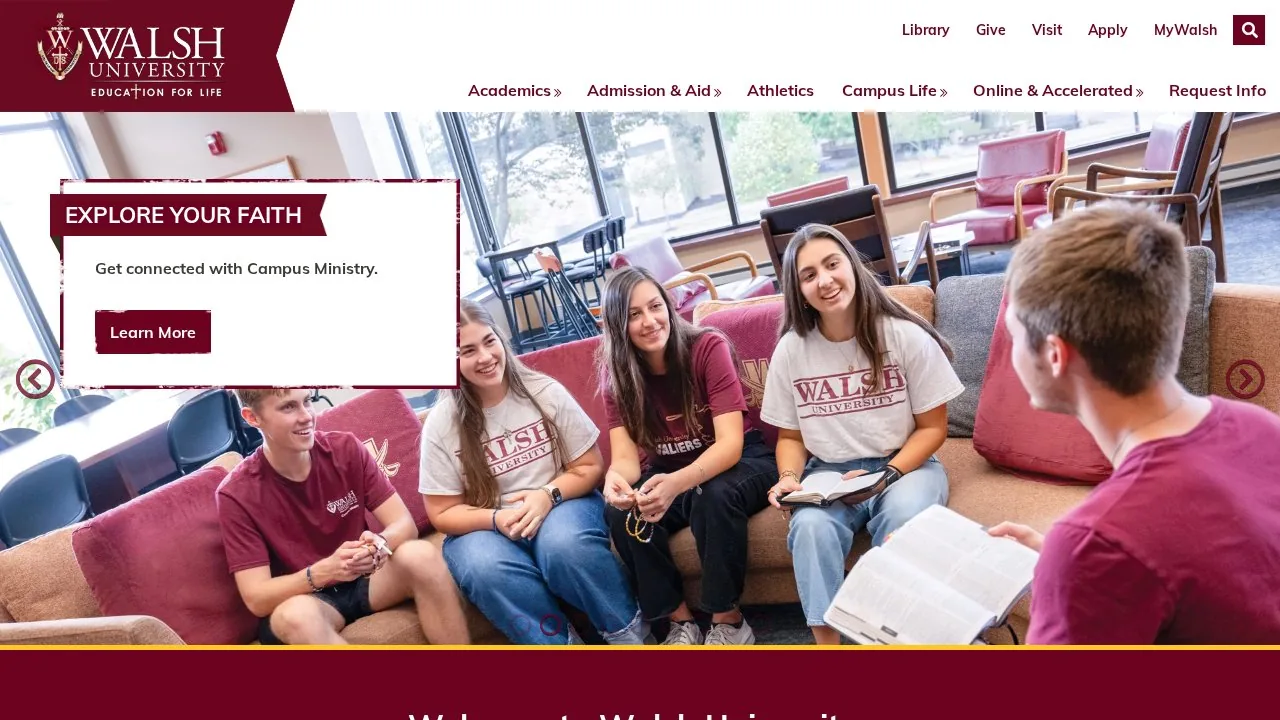 Walsh University campus