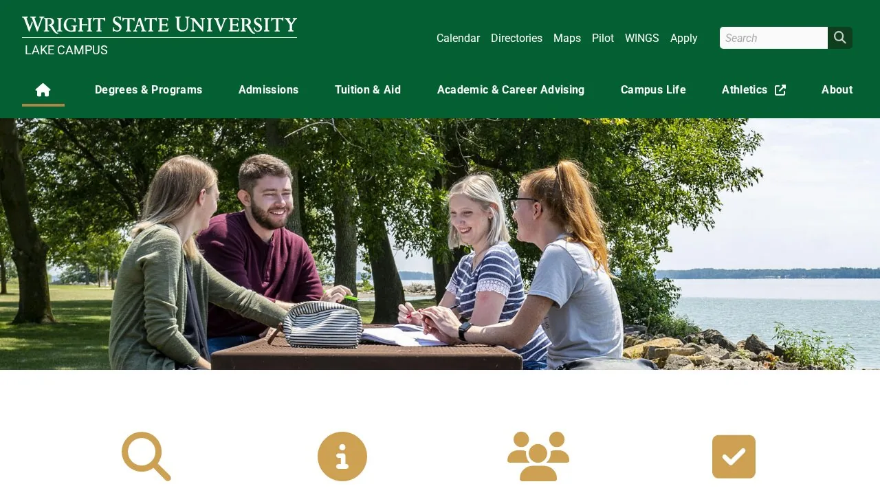 Wright State University: Lake Campus campus