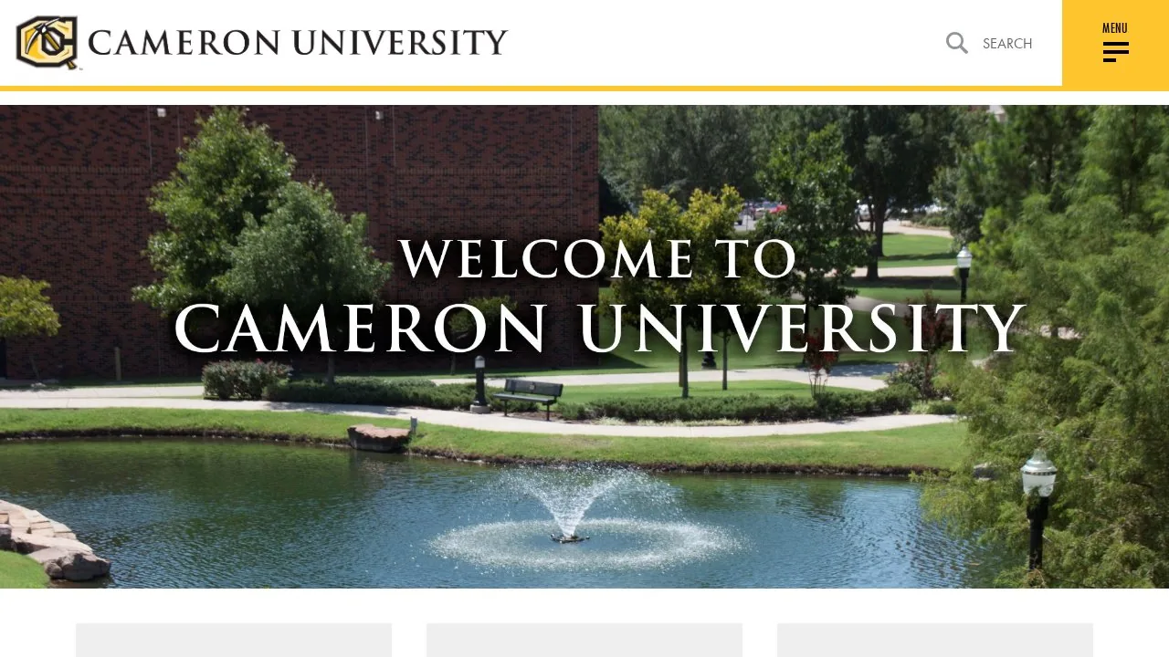 Cameron University campus