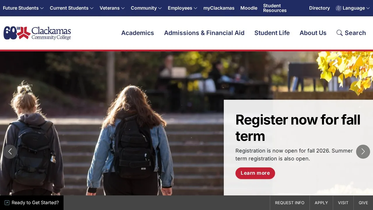 Clackamas Community College campus