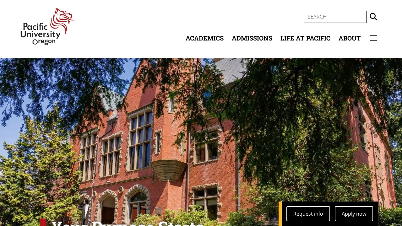 Pacific University campus