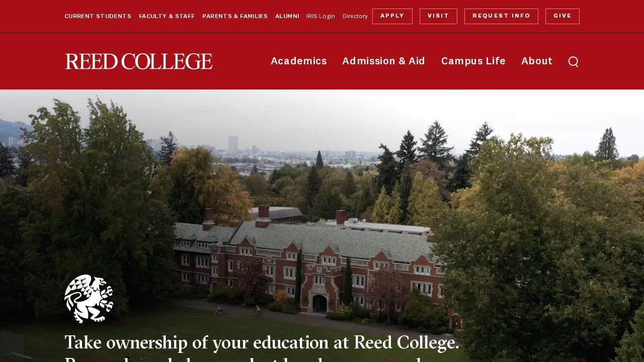 Reed College campus