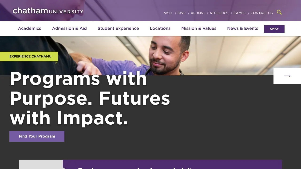 Chatham University campus