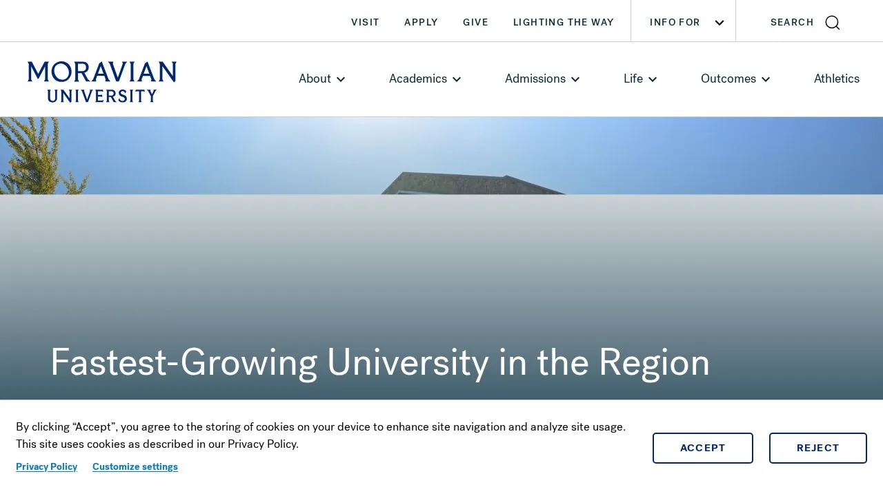 Moravian University campus