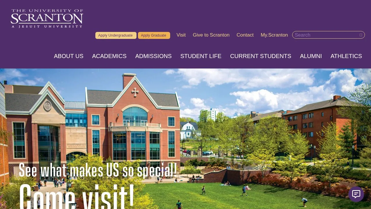 University of Scranton campus