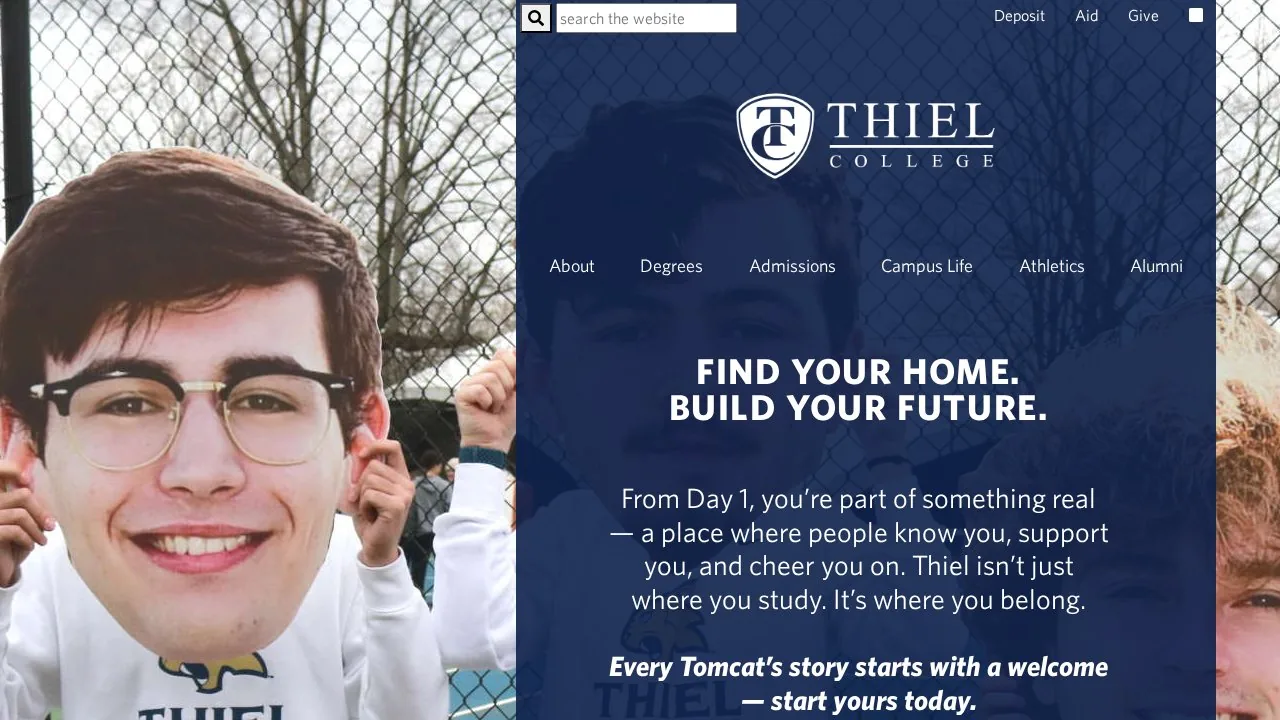 Thiel College campus