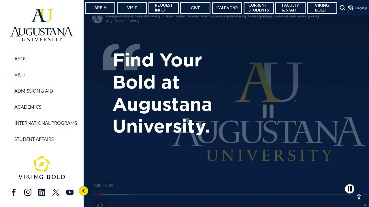 Augustana University campus