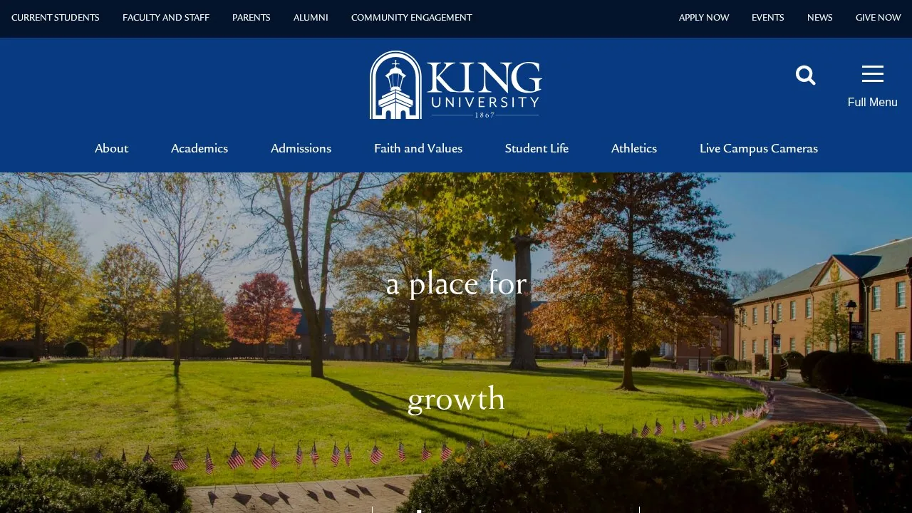 King University campus