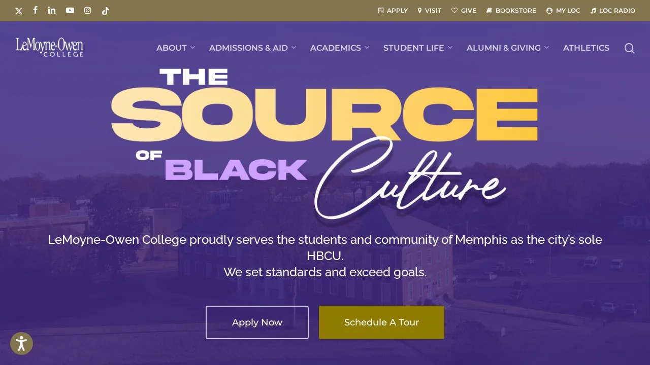 LeMoyne Owen College campus