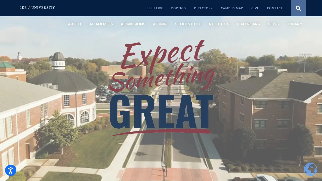 Lee University campus