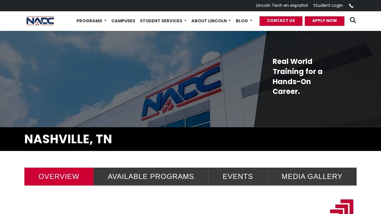 Lincoln College Of Technology Nashville campus