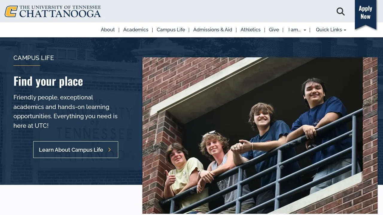 University Of Tennessee: Chattanooga campus