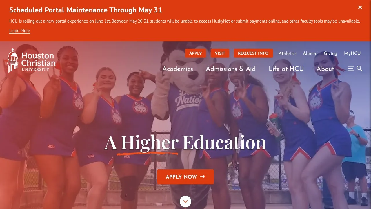 Houston Christian University campus