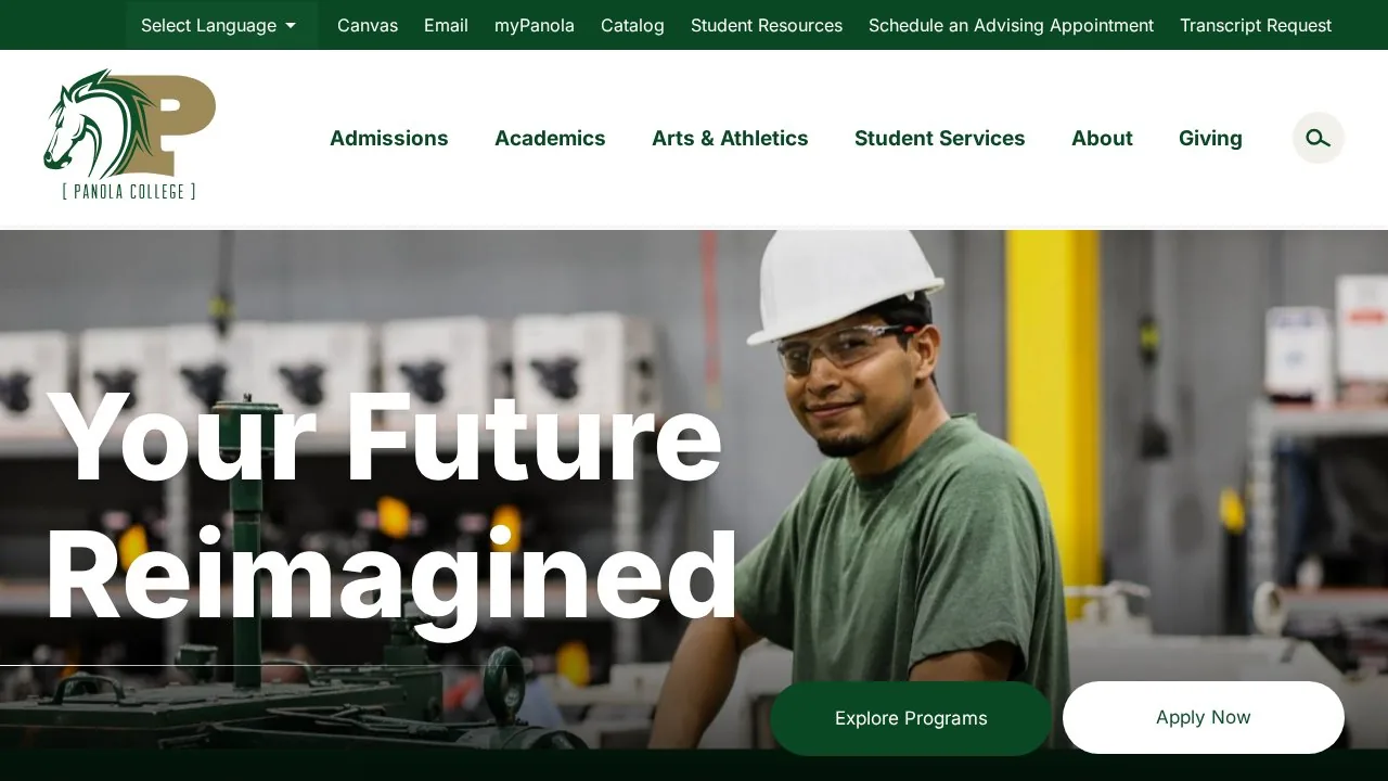 Panola College campus
