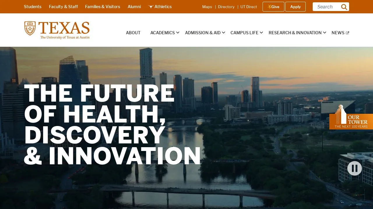University of Texas at Austin campus