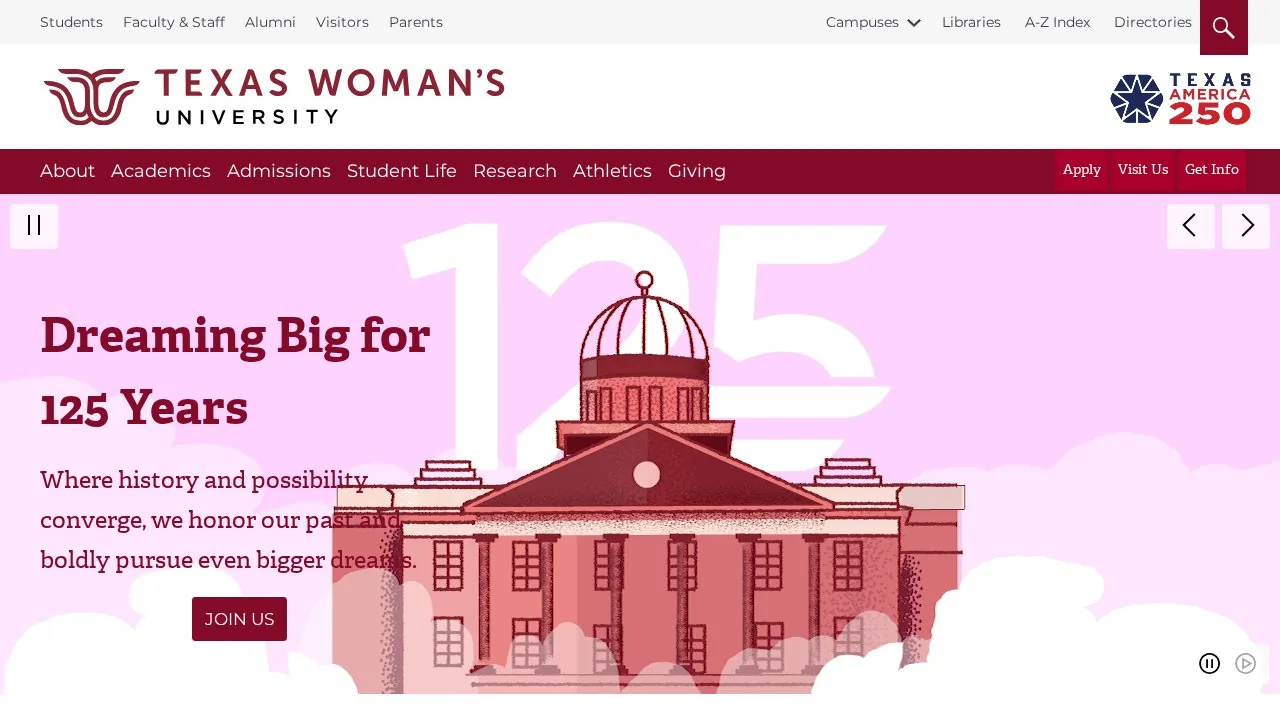 Texas Woman's University campus