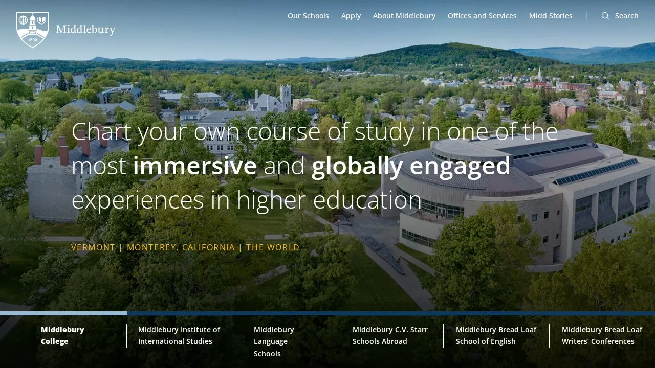 Middlebury College campus