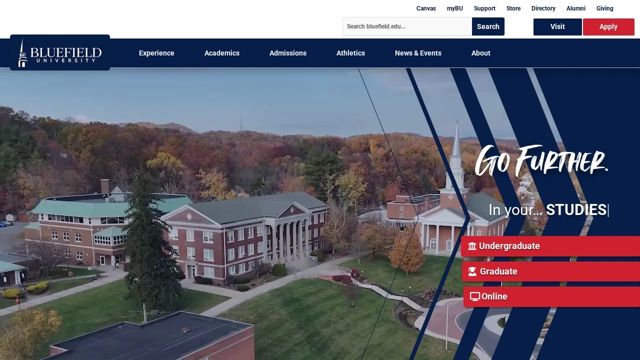 Bluefield University campus