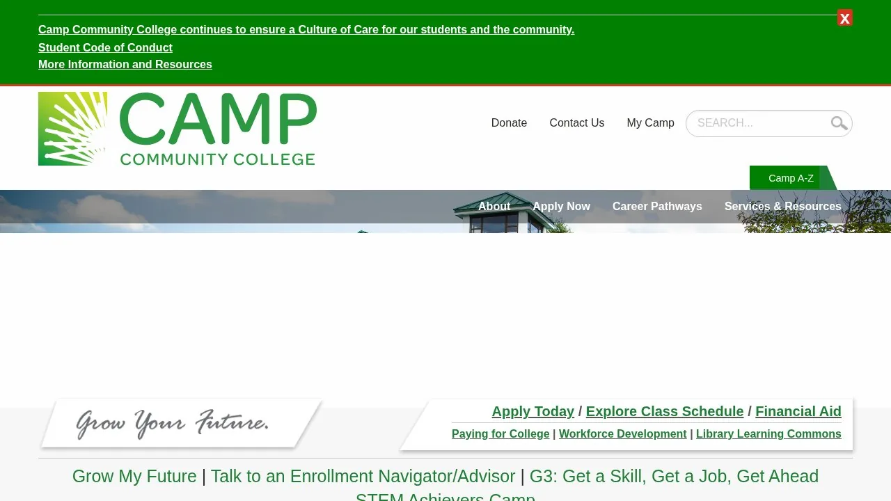 Paul D. Camp Community College campus