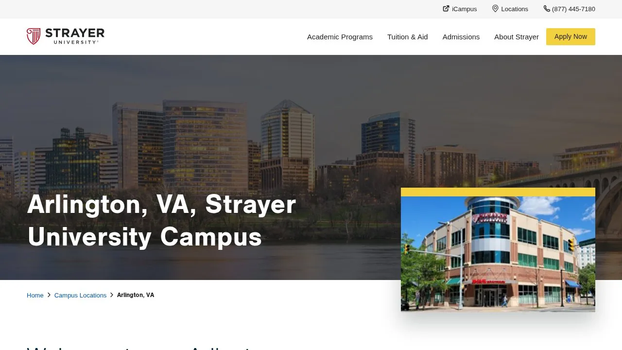 Strayer University Arlington campus