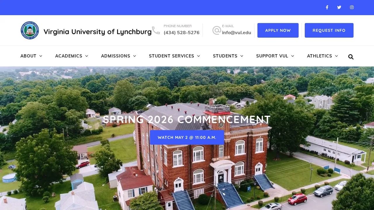 Virginia University of Lynchburg campus