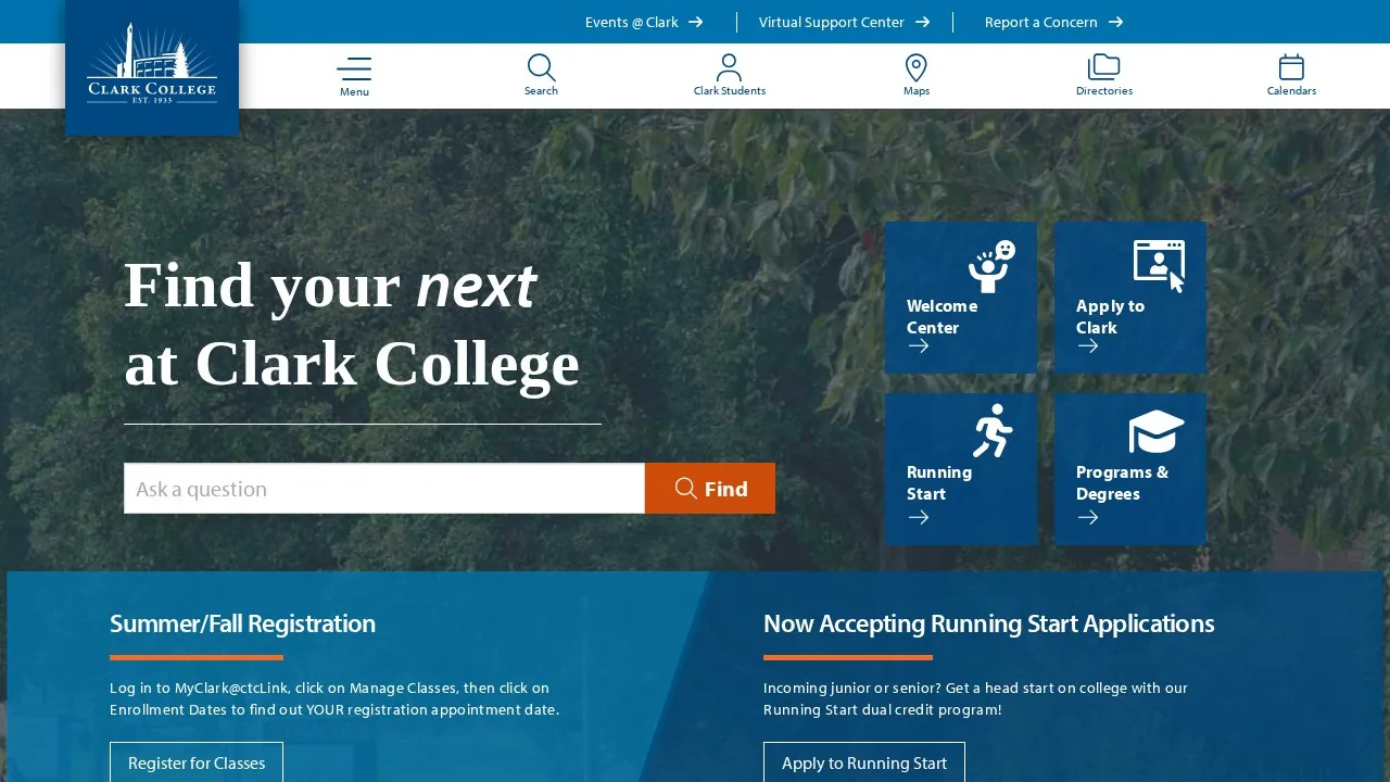 Clark College campus