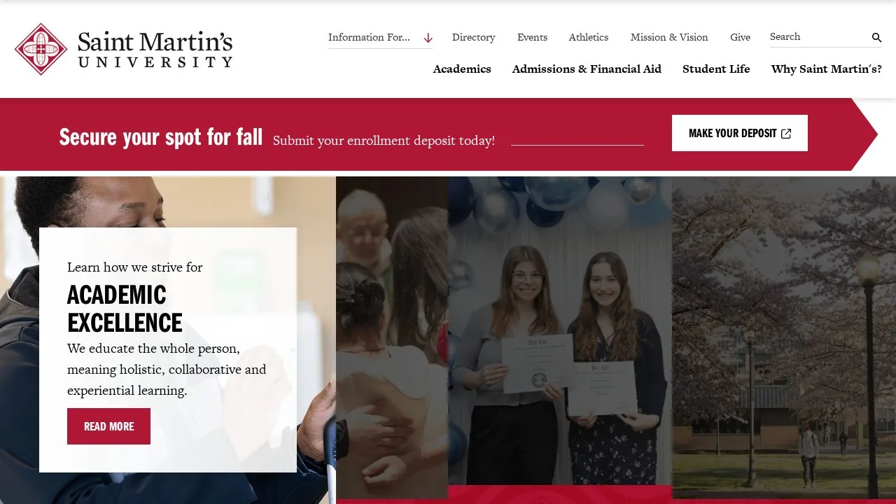 Saint Martin's University campus