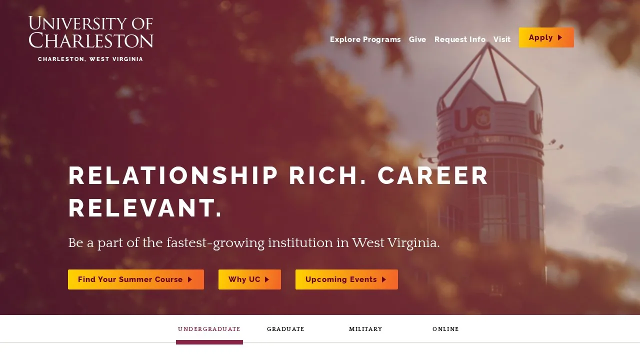 University of Charleston campus
