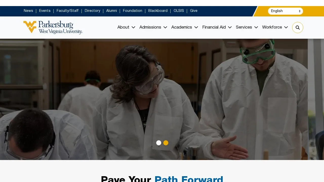 West Virginia University at Parkersburg campus