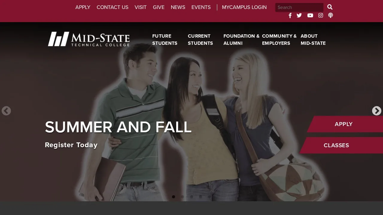 Mid-State Technical College campus