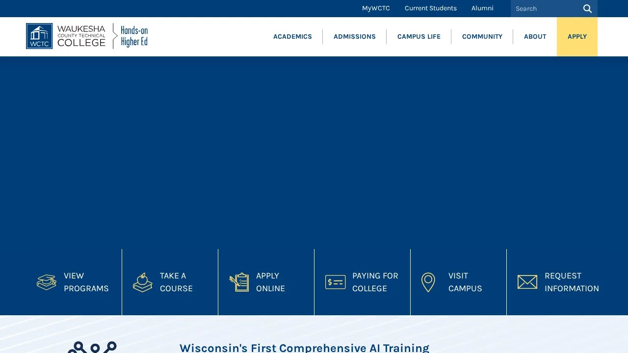 Waukesha County Technical College campus