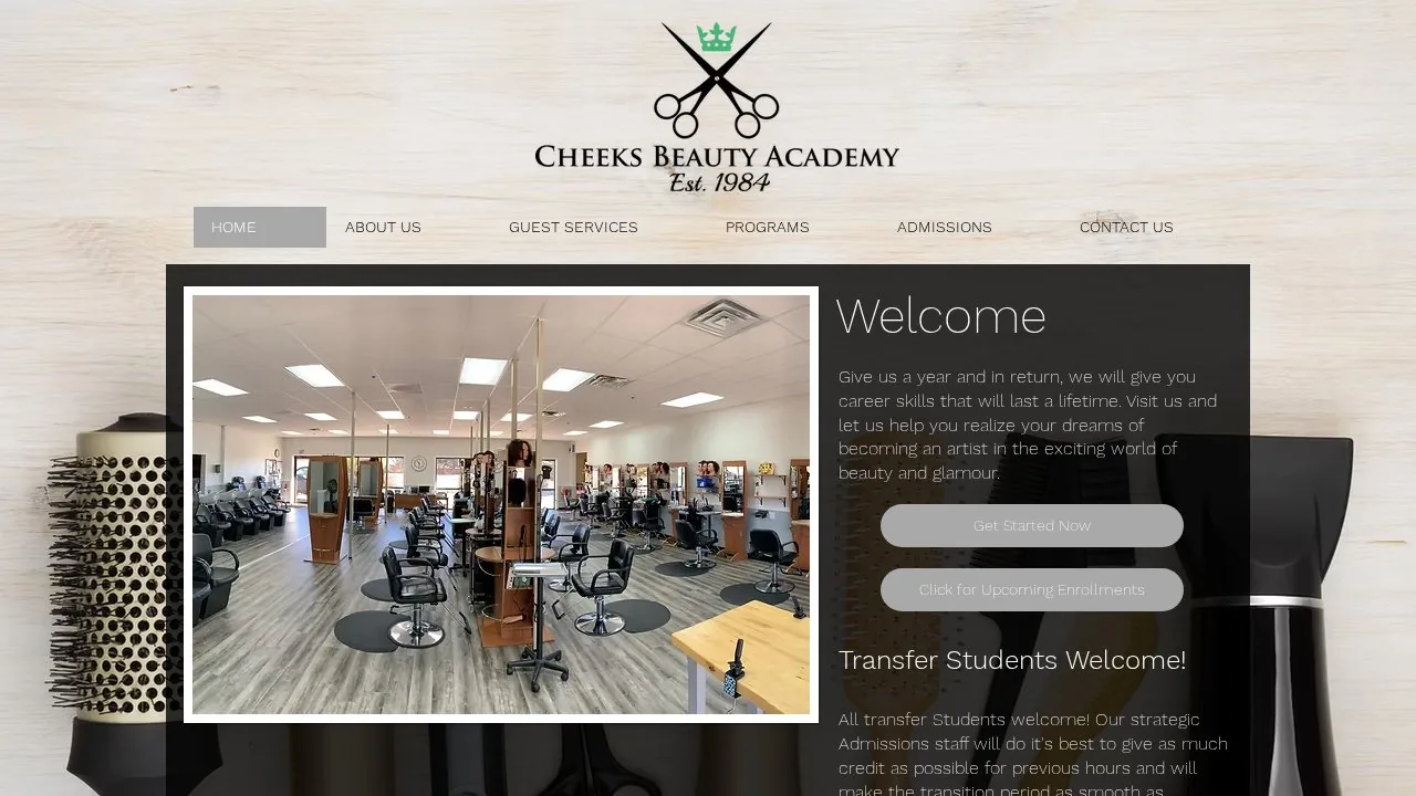 Cheeks Beauty Academy campus