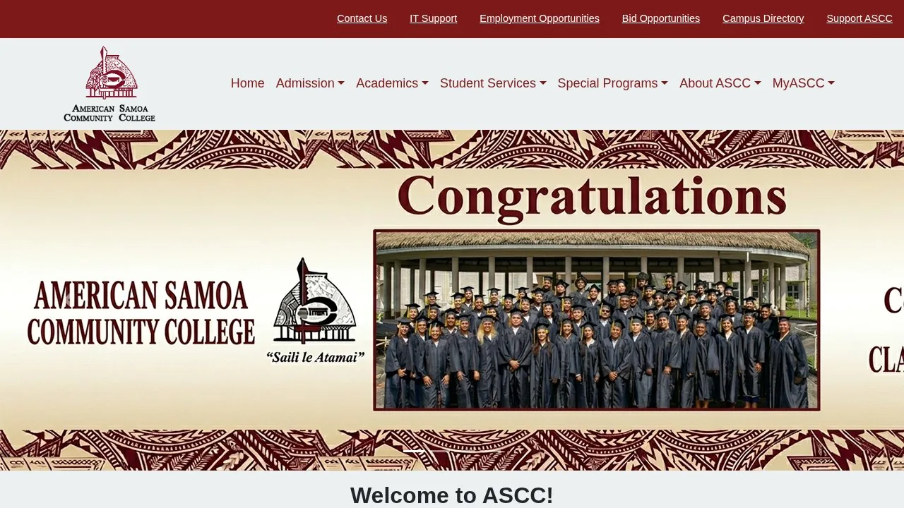 American Samoa Community College campus