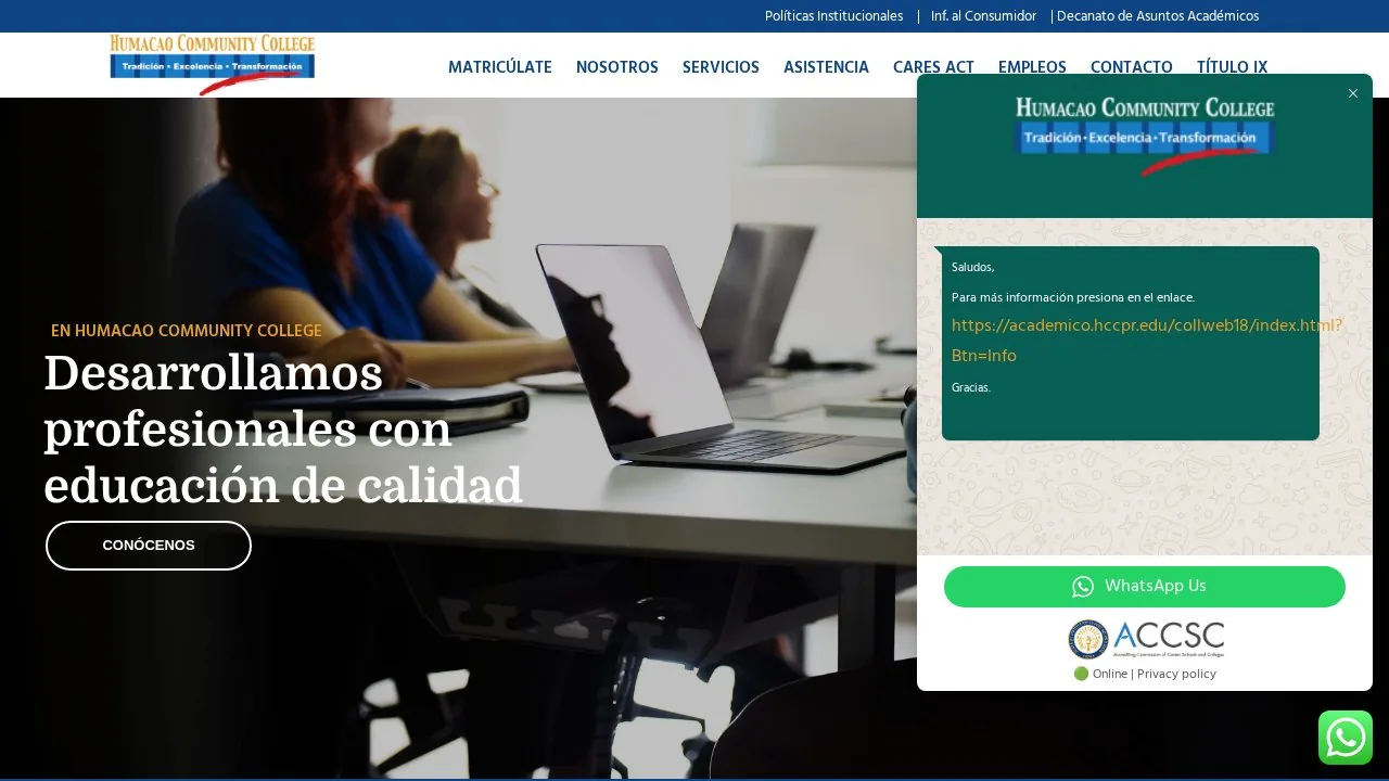 Humacao Community College campus