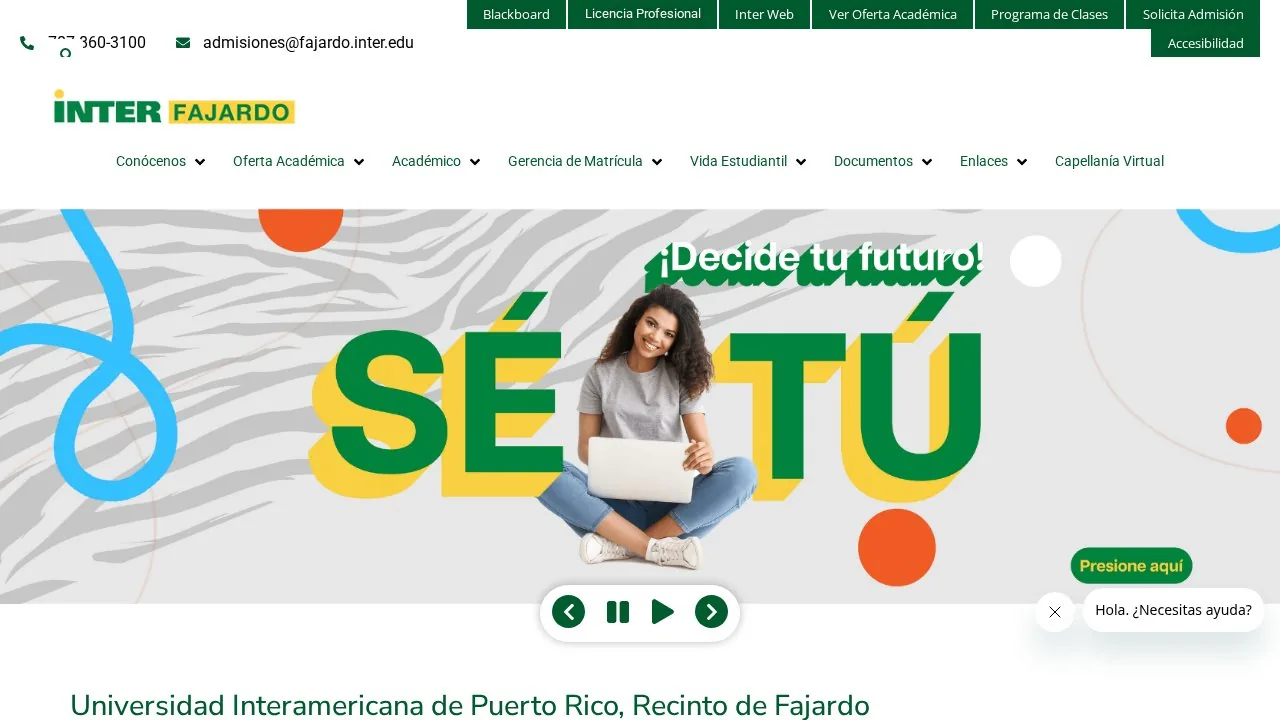 Inter American University Of Puerto Rico Fajardo campus