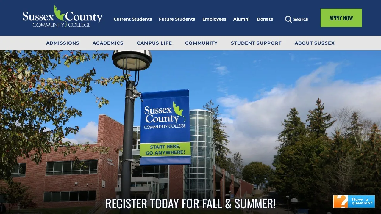 Sussex County Community College campus