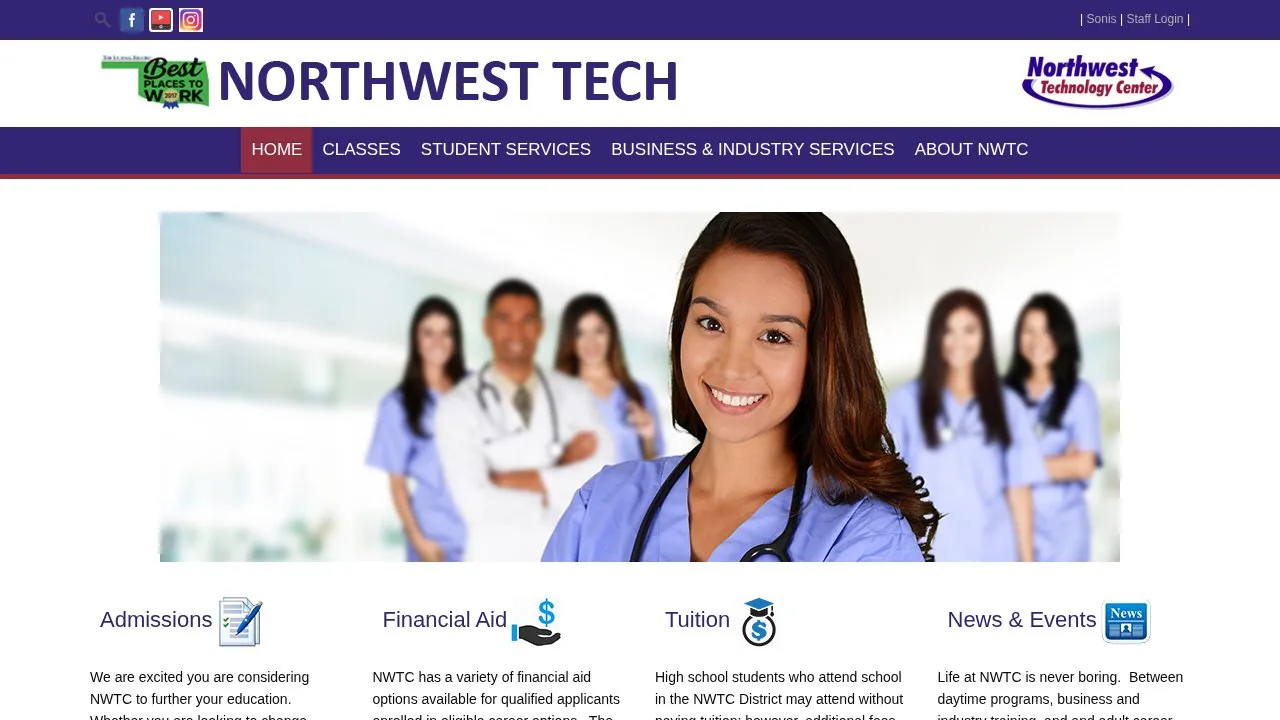 Northwest Technology Center Alva campus