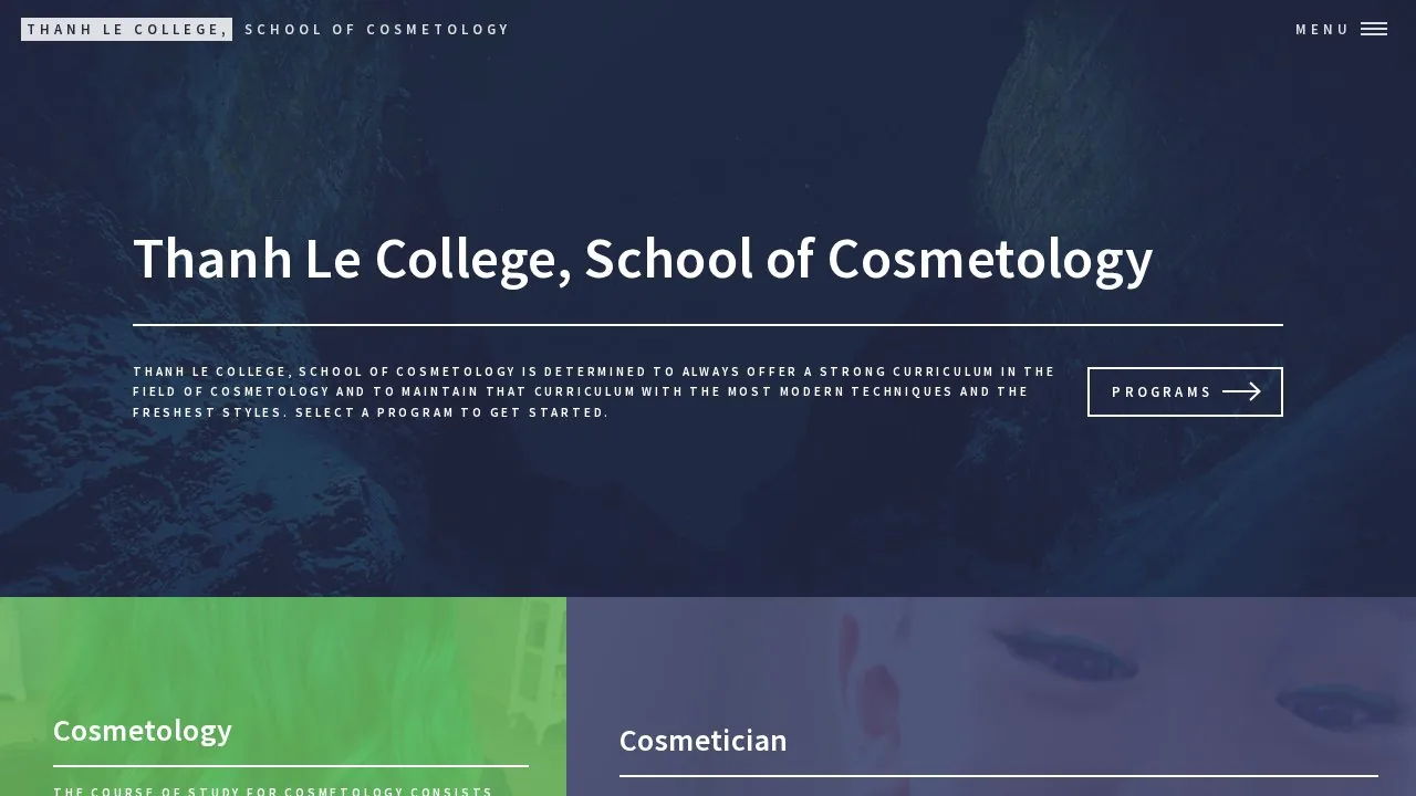Thanh Le College School of Cosmetology campus