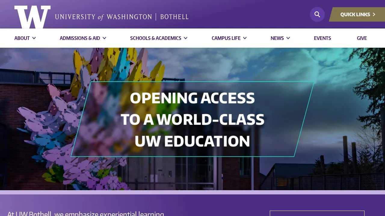 University of Washington Bothell campus