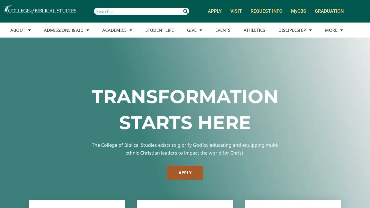 College Of Biblical Studies Houston campus