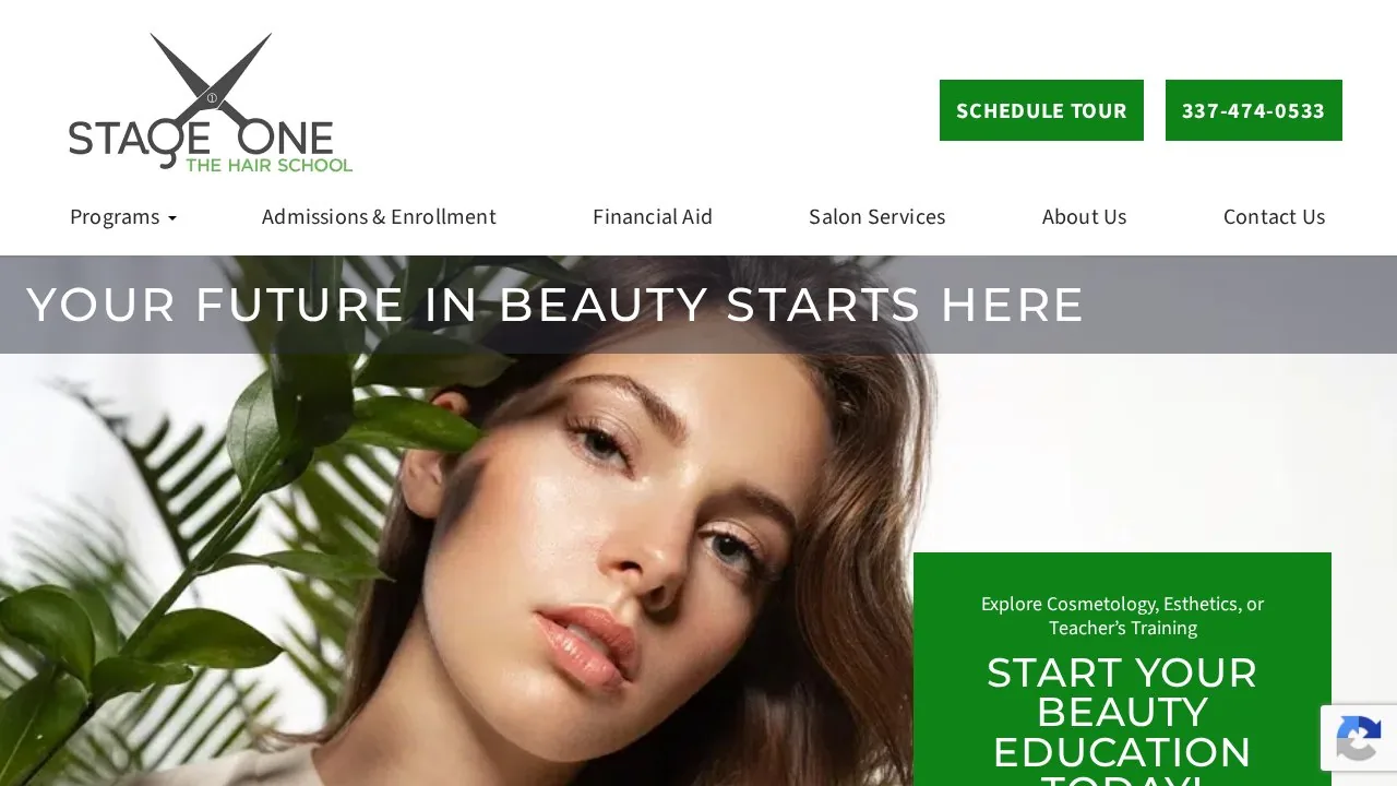 Stage One The Hair School campus