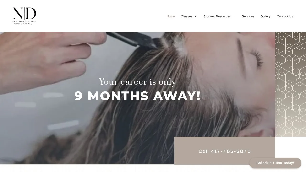 New Dimensions School Of Hair Design campus