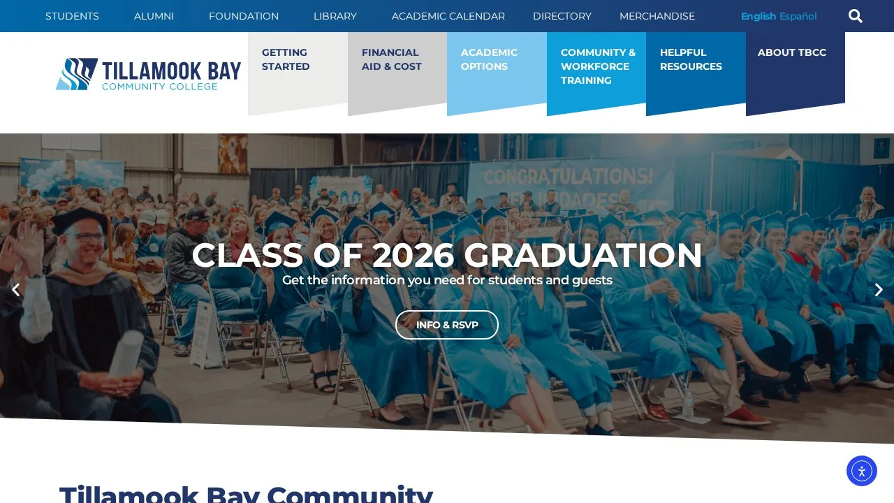 Tillamook Bay Community College campus
