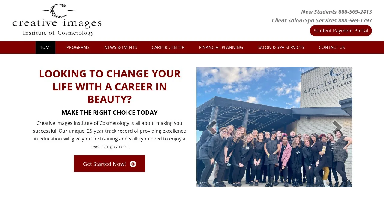Creative Images Institute Of Cosmetology North Dayton campus
