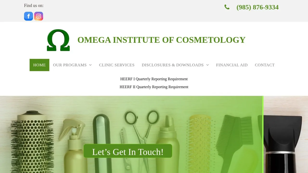 Omega Institute of Cosmetology campus
