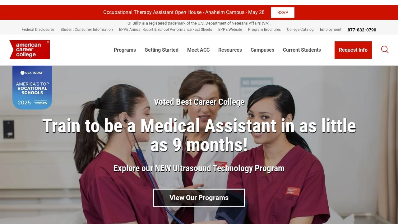 American Career College Orange County campus