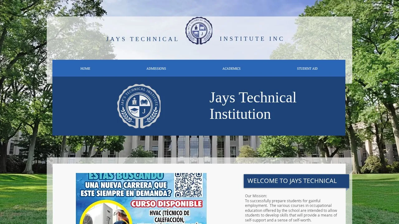 Jay's Technical Institute campus